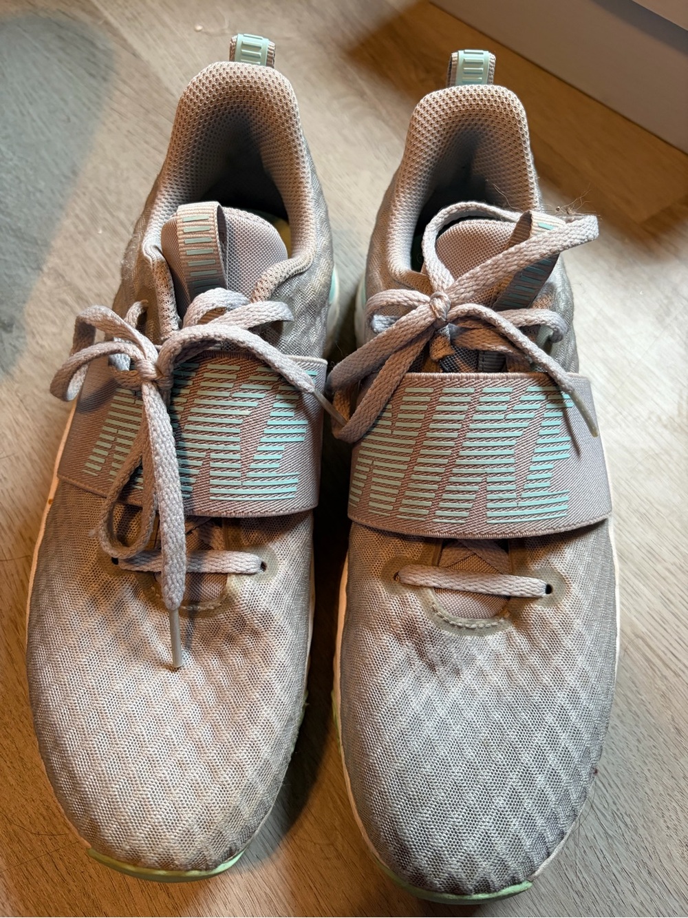 Nike Women’s Light Pink and Mint Athletic Sneakers